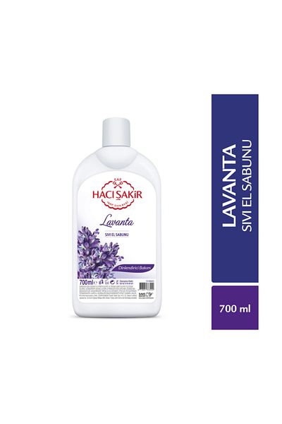 Hacı Şakir Lavender Relaxing Care Liquid Hand Soap 700 ml