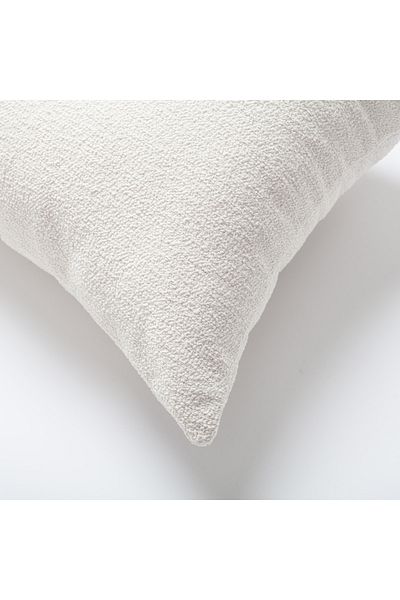 Fineroom Living "Julia" - Plain Loop Woven Square Throw Pillow 50x50 (Inner Pillow Included)