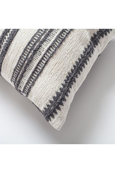 Fineroom Living " Mitos " - Ethnic Striped Patterned 40x60 Throw Pillow (Inner Pillow Included)