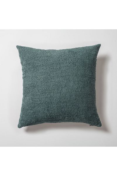 Fineroom Living "Cosy" - Pernă cu pene texturată din piele de oaie 50x50 (pernă interioară inclusă)