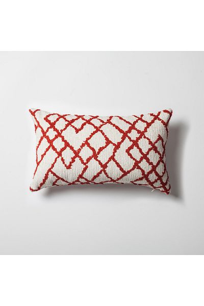Fineroom Living "Maya" - Ethnic Kilim Patterned Rectangular Throw Pillow 30x50 (Inner Pillow Included)
