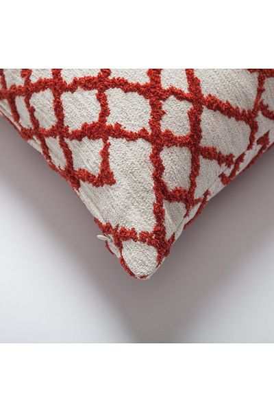 Fineroom Living "Maya" - Ethnic Kilim Patterned Throw Pillow 50x50 (Inner Pillow Included)