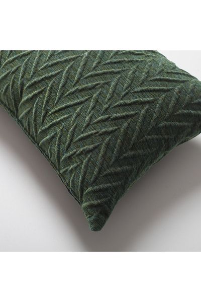 Fineroom Living " Cello " - Embossed Patterned Throw Pillow 30x50 (Inner Pillow Included)
