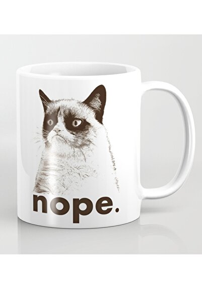 MET DESİGN كوب بورسلين على شكل قطة