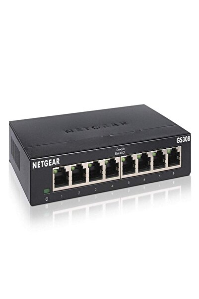 NETGEAR Switch Gigabit Prosafe Gs308-300pes cu 8 porturi 10/100/1000
