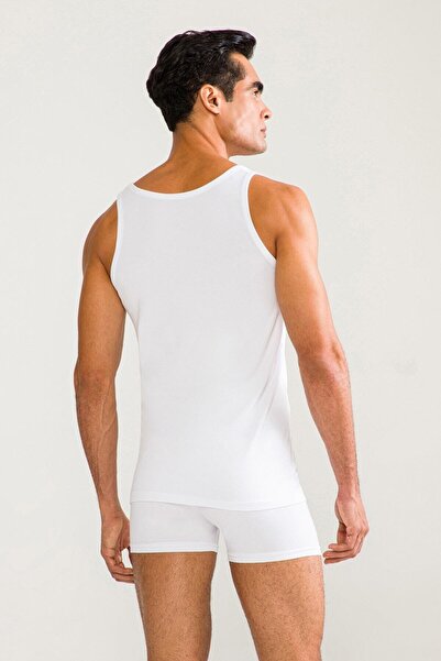 D'S Damat Σετ ανδρικών λευκών εσωρούχων