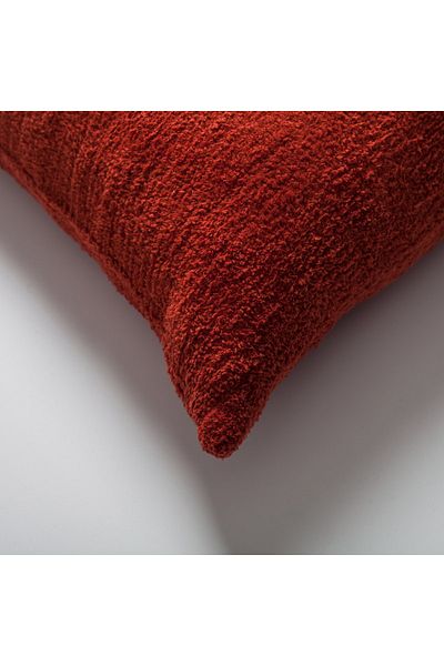 Fineroom Living "Cozy" - Sheepskin Textured Feather Throw Pillow 50x50 (Inner Pillow Included)