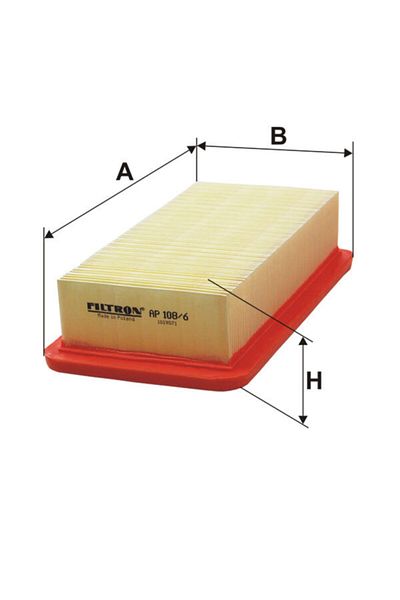Filtron Hyundai Accent Era 1.4 Air Filter Filtron 2006-2012 Compatible