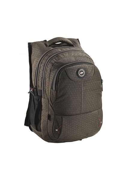 Relaxion Γκρι Unisex Sports School Backpack 3 θέσεων - 2237