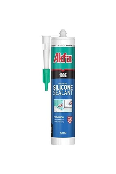 Akfix SA041 AKFİX 100E SİLİKON ŞEFFAF 280 ML