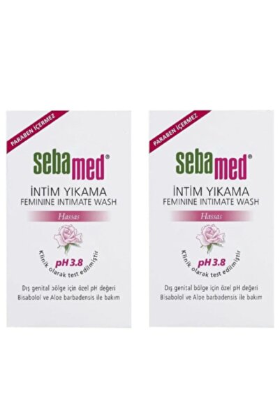 Sebamed Genital Bölge Temizleme Jeli 200 ml X2 Adet