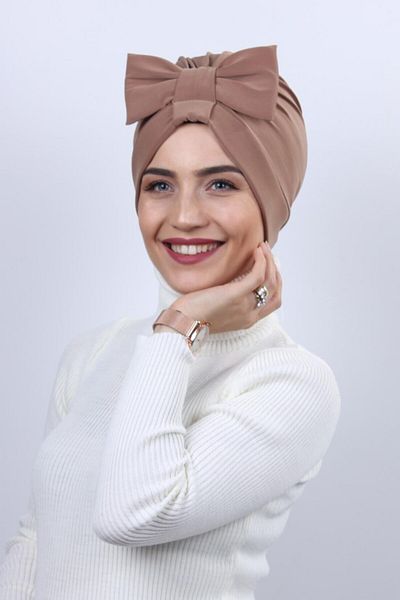 Nowa Scarf Double Sided Bow Bone Tan - For Sea and Use
