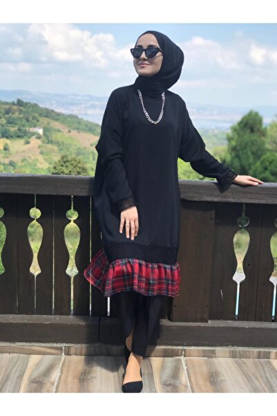 AYSUN AYDEMİR Plaid Detailed Set