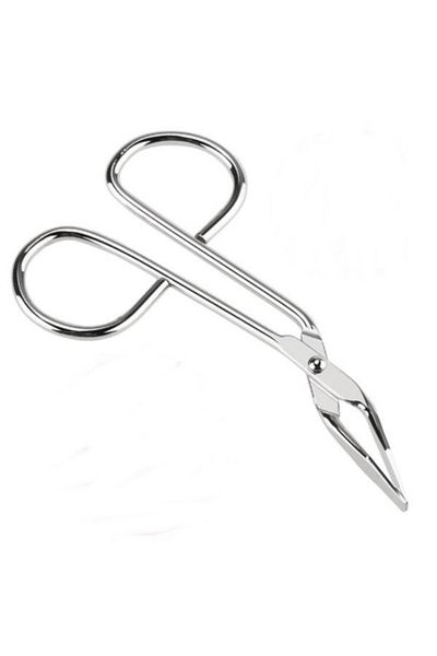 gaman Bijutime Beauty Scissor Shaped Bristle Rotation Tweezers - False Eyelashes Tweezers