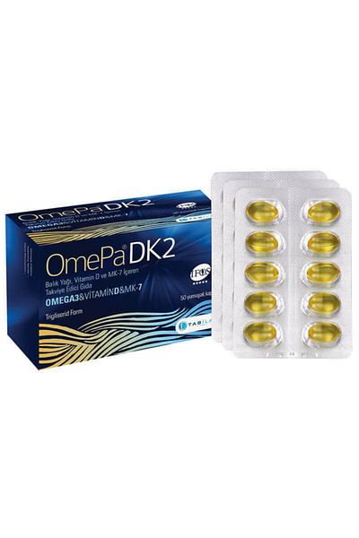 Omepa Omepa Dk2 Omega 3 Vitamin D Mk-7 50 Soft Capsule