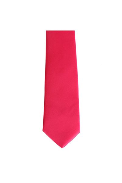 Brianze Men's Fuchsia Handkerchief Tie SMDK-10
