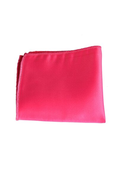 Brianze Men's Fuchsia Handkerchief Tie SMDK-10