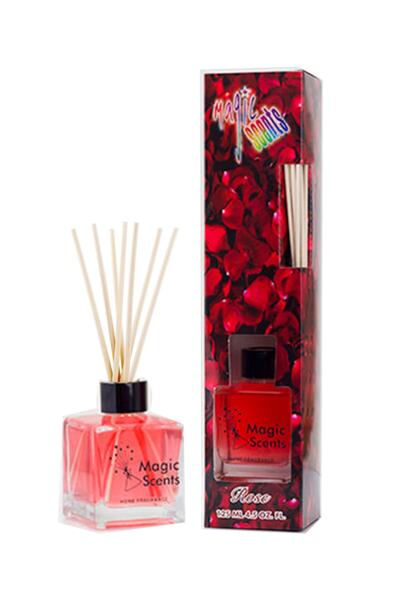 meliha hanım Magic Scents Bambu Çubuklu Gül Ortam Ve Oda Kokusu 125 Ml