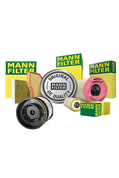 Mann-Filter Uzmanparça Corolla 1.33 1.6 Benzinli Mann Filtre Bakım Seti 2009-...