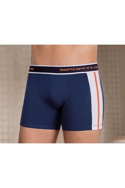 Berrak Ανδρικό Navy Blue Single Pack La Martini Modal Boxer 1080