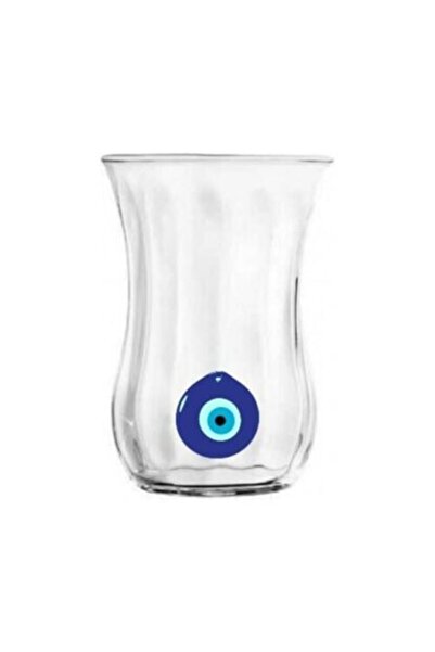 LAV كوب شاي مطرز بالعين الشريرة 6 قطع