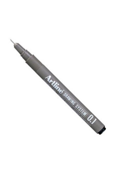 artline Drawing System 0.1 Black Technical Drawing Pen Black