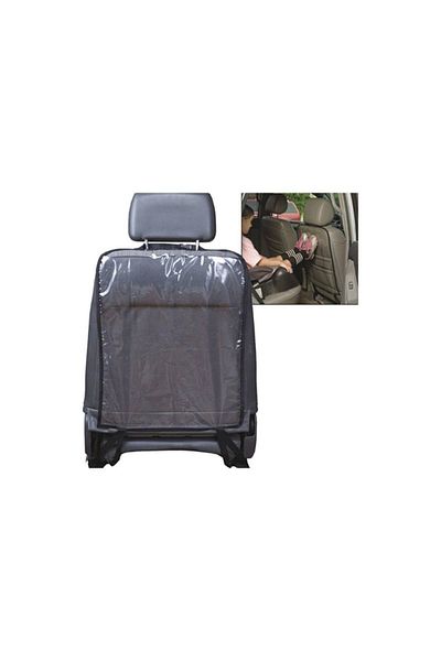 CMT Auto Vehicle Car Interior 2 Pieces Seat Back Cover Protective Case Seat Cover Transparent