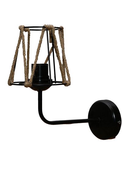 polataydinlatma Black Rope Sconce