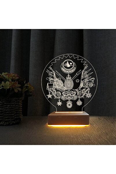 Vipyol Osmanlı Tura 3d Gece Lambası