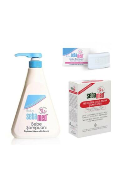 Sebamed Bebek Sabunu Hediyeli Bebek Şampuanı 500 ml + Her Gün Kullanım Şampua...