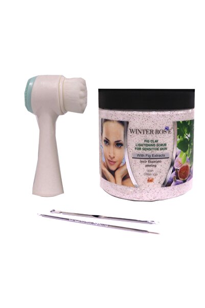 Kontes Lıghtenıng Scrub Incir Ekstraktlı Peeling + Cilt Temizleme Fırcası+kom...