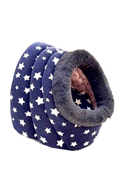 Lion Lacivert Eskimo Kedi Köpek Yatağı