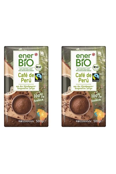 enerBio Cafe De Peru Organik Kavrulmuş Kahve 500 G X 2 Adet