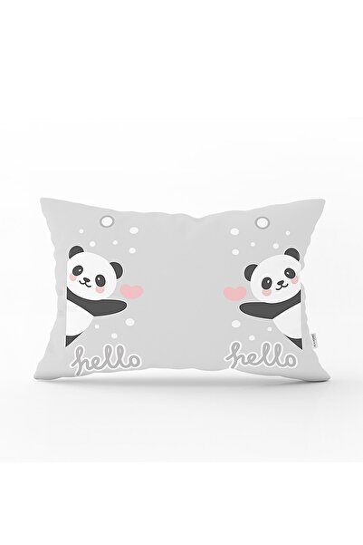 Realhomes Children's Room Cute Panda Special Designed Rectangular Pillow Case