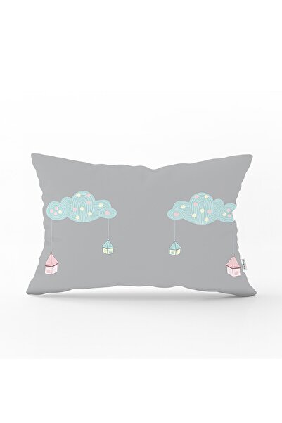 Realhomes Husă de pernă dreptunghiulară pentru cameră pentru copii, cu imprimare digitală, proiectată special