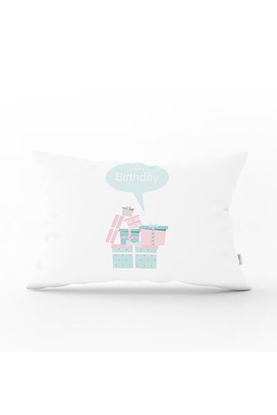 Realhomes Pink Unicorn Horse Patterned Digital Printed Baby Room Rectangular ...