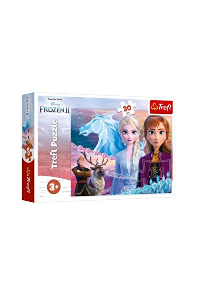 Genel Markalar The Courage Of The Sisters Disney Frozen Puzzle 30 Parça 27x20...