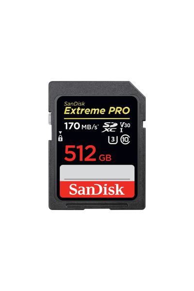 SanDisk Extreme Pro 512 GB SDSDXXY-512G-GN4IN SDXC Hafıza Kartı