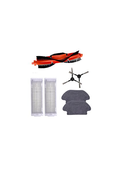 Xiaomi مكنسة كهربائية روبوتية - Styj02ym Conga 3490، مجموعة 7 قطع لـ Viomi V2...