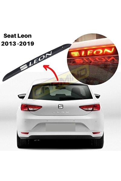 Carmind Seat Leon Karbon Arka Fren Stop Lambası Sticker