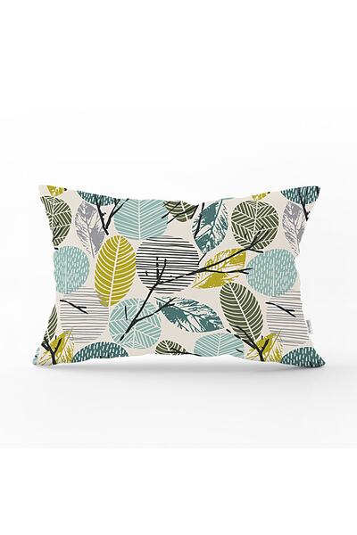 Realhomes Прямокутний чохол для подушок з абстрактним осіннім дизайном