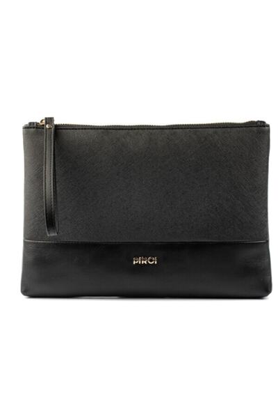 PİRCİ Kadın Siyah El Çantası