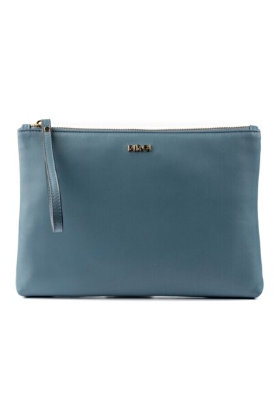 PİRCİ Romania M Deri Kadın El Çantası Mavi