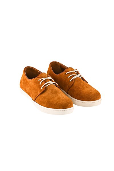 Moosefield Women's Tan Genuine Leather Sneakers