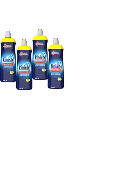 Finish Limonlu Bulaşık Makinesi Parlatıcı 800 ml * 4 Adet