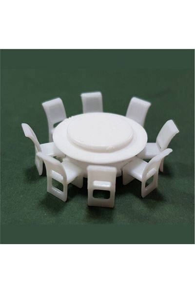 Dytac 8 Piece Model Invitation Table 1:50 Scale (vım-101)