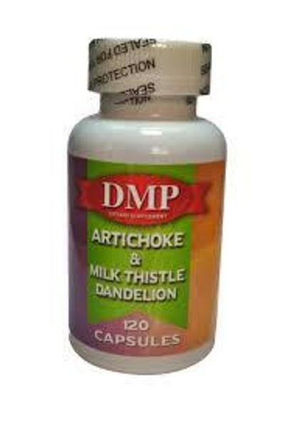 DMP Artichoke Milk Thistle Dandelion 120 Capsule Enginar Dandelion Thistle