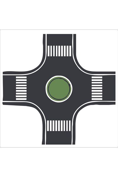 Dytac 2-Piece Model Adhesive Crossroads 1:100 Scale (vım-77)