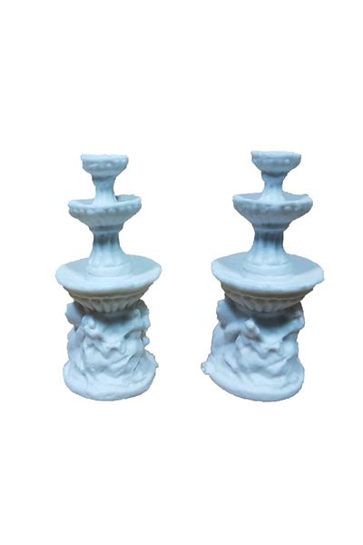 Dytac 2-Piece Model Landscape Fountain Height 3.5 Cm (vx-124)