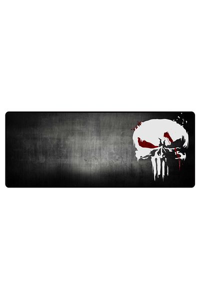 PORGE Large Size Punisher Pro Gaming Mousepad Xl 70x30